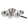 Stansport Heavy Duty  Stainless Steel Clad Cook Set 369 7 Piece