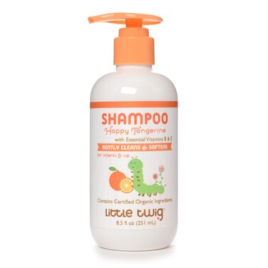Little Twig Shampoo Natural Plant Derived Formula Tangerine 85 fl oz