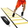 Yes4All Speed Agility Ladder Training Equipment with Carry Bag  12 Rungs Yellow