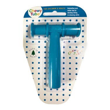 Chewy Tubes 1 Blue Large Chewy Tube  Pediatric and Adult Sensory Treatment Tool