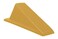 Shepherd Hardware Available 3763 Heavy Duty Jumbo Rubber Door Wedge Yellow 312