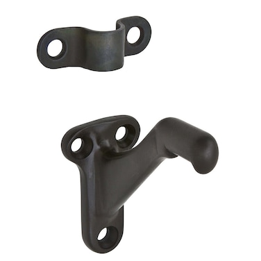 SCHLAGE Ives by Schlage 059A10B Hand Rail Bracket Black