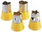 Simomurakihan Cookies  Vegetable Cutters 4pcs Flowers Stars Hearts Bear 20830