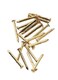 Dollhouse Miniature Brass Pointed Pin Nails 6mm by Houseworks