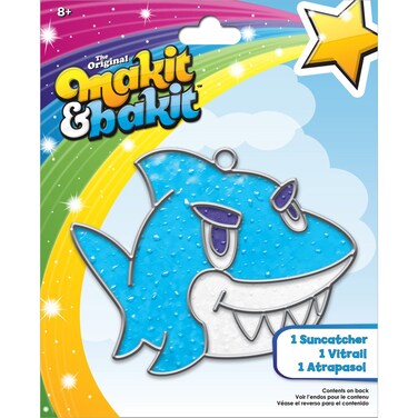 Colorbok TB68607 Makit and Bakit Suncatcher Kit Shark