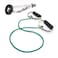 THERABAND Resistance Tubes Professional Latex Elastic Tubing with Soft Handles For Exercise Physical Therapy Lower Pilates AtHome Workouts and Rehab 48 Inch Green Heavy Intermediate Level 1