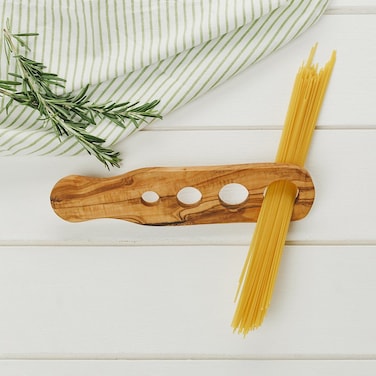 Naturally Med  Olive Wood Spaghetti MeasureMeasurerSpaghetti Measuring ToolSpaghetti Measurer