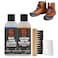 GEAR AID Revivex Leather Shoe and Boot Cleaner and Conditioning Kit Restore Your Sneakers Work and Hiking Boots Includes Soap Water Repellent Brush to Remove Dirt Cleaning Cloth 1 Pack