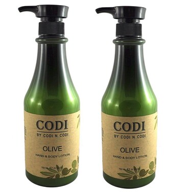 Codi Olive Hand  Body Lotion 750ml25oz pack of 2