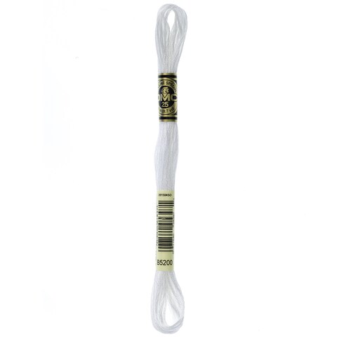 DMC 117B5200 6 Strand Embroidery Cotton Floss Snow White 87Yard