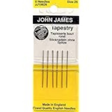 Colonial Needle Tapestry Hand NeedlesSize 26 6Pkg