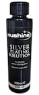 Nushine Silver Plating Solution 34 Oz  Permanently Plate Pure Silver onto Worn Silver Brass Copper and Bronze ONLY Ecofriendly Formula