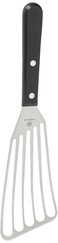 WSTHOF Gourmet 65 Offset Slotted SpatulaSilverBlack