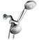 HotelSpa Luxury 30Setting 3Way Shower Combo Chrome 5 ft