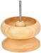 Beadalon Spin N Bead Spinner for Fast Stringing  Ideal for Beaders Jewelry Makers  Designers  Wood Bowl with Big Eye Needle  Saves Time  Loads Seed Beads Efficiently