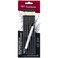 Tombow 61002 Mono Drawing Pencil Combo Pack with Zero Eraser Graphite 6Pack Black 05mm