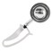 Zeroll  2006 Zeroll Universal Standard Length EZ Disher Food Portion Control Scoop Designed for Right or Left Hand Use Dishwasher Safe NSF Approved 3Inch White