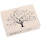Inkadinkado Flourished Fall Tree Wood Stamp