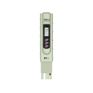 HM Digital TDS3 Handheld TDS Meter With Carrying Case 0  9990 ppm TDS Measurement Range 1 ppm Resolution  2 Readout Accuracy