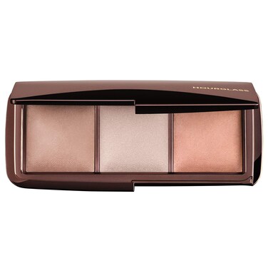 Hourglass Ambient Lighting Palette ThreeShade Highlighting Palette for Your Best Complexion Dim light Incandescent Light Radiant Light CrueltyFree and Vegan