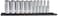 GEARWRENCH 11 Pc 38 Drive 6 Pt Deep Socket Set SAE  80555