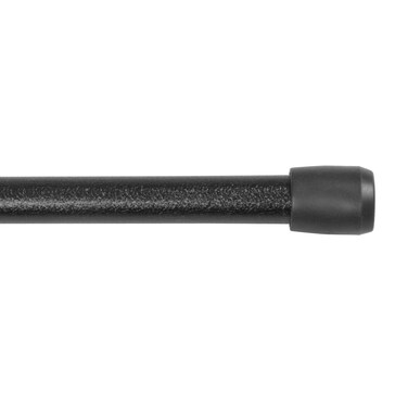 Kenney KN6315 Strafford Spring Tension Rod 28 inches to 48 inches Black
