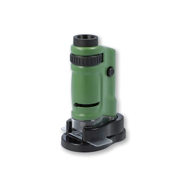 Carson MicroBrite 20x40x Zoom LED Lighted Pocket Microscope MM24