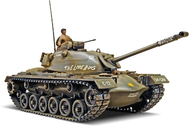 Monogram Revell 135 M48A2 Patton Tank Green
