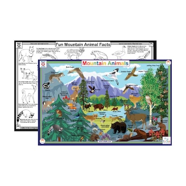 Mountain Animals Placemat