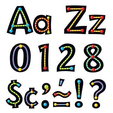 TREND ENTERPRISES INC AlphaBeads 4 Playful Combo Ready Letters Assorted T79755