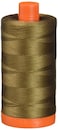 Aurifil Mako Cotton Thread Solid 50wt 1422yds Dark Antique Gold