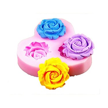 Longzang F0130 DIY Cake Decorating Fondant Silicone Sugar Craft Mold Mini