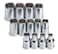 SK Tools USA 38 Drive 13 Piece 12 Point Standard Metric Chrome Socket Set 7MM  19MM  89023
