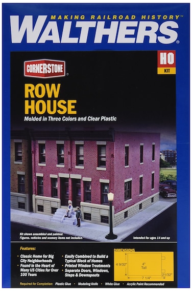 Walthers Cornerstone Row House Train
