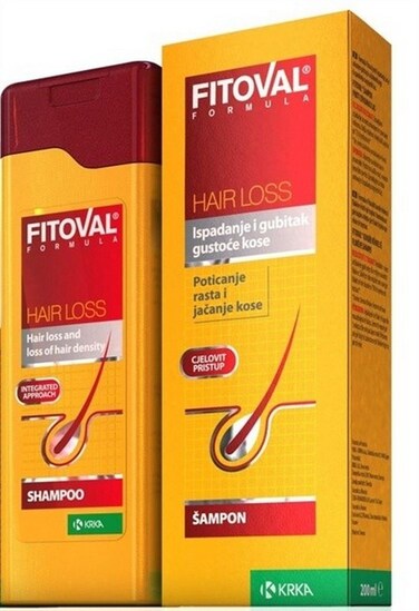 Fitoval Hair Loss Treatment Shampoo 200 ml Anti hair loss growth shampoo