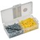 Klein Tools 53729 Conical Anchor Kit 100 Anchors 100 2 Phillips 14 Inch Masonry Drill Bit Drywall and Masonry