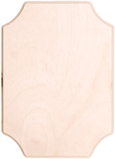 Walnut Hollow Baltic Birch French Corner Plaque5X7X38 Natural