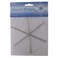 The Beadsmith Wire Snowflake 6 inches 08mm Diameter 6 Pieces per Pack Wire Forms Ideal for Personalized Creation with Beads Crystals Ribbon Wire Charms and More