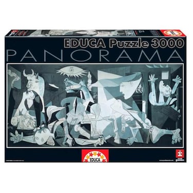 John N Hansen Co Guernica  Pablo Picasso Panoramic Puzzle 3000 Pieces