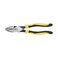 Klein Tools J2139NECR Journeyman Pliers Connector Crimp Side Made in USA With HighLeverage Design Featuring Crimping Die Behind Hinge 9Inch