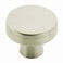 Amerock  Cabinet Knob  Satin Nickel  1516 inch 33 mm Diameter  Blackrock  1 Pack  Drawer Knob  Cabinet Hardware