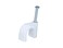 Monoprice Circle cable clips with steel nail 10mm 100pcsPack