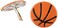 EYELET OUTLET Brads Basketball 12Package
