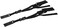 QuakeHOLD Universal Flat Screen TV Safety Straps Nylon AntiTip Adhesive Straps Earthquake Protection For TVs and Furniture Child Proofing for Home Safety Easy Installation Black 1 Pack