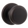 Kwikset Juno Interior Passage Door Knob Handle For Closet and Hallway Doors NonLocking Doorknob in Venetian Bronze with Microban Protection
