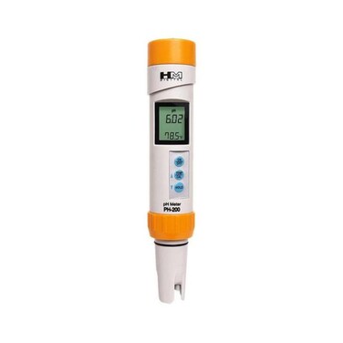 HM Digital PH200 Waterproof pH Meter 01400 pH Range 001 pH Resolution  002 pH Readout Accuracy