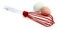Norpro Silicone Whisk Red One Size As Shown