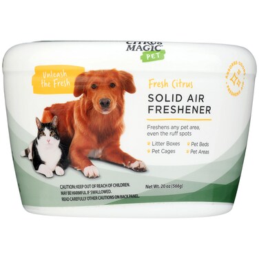 Citrus Magic Pet Odor Eliminator Solid Air Freshener Fresh Citrus 20Ounce Pack of 1