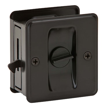 SCHLAGE Ives by Schlage 991B613 Sliding Door Pull OilRubbed Bronze