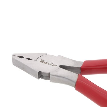 The Beadsmith FoldOver Crimp Pliers for Leather Suede and Crimping Jewelry Making Supplies